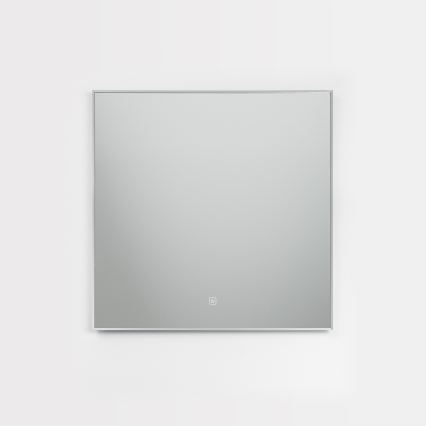 Brilagi - Oglindă de baie LED DESIO LED/24W/230V 60x60 cm argintie IP44 CRI 90 reglabilă + CCT