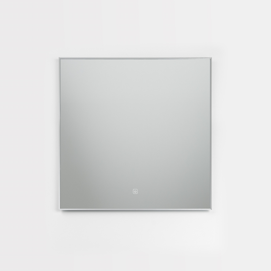 Brilagi - Oglindă de baie LED DESIO LED/24W/230V 60x60 cm argintie IP44 CRI 90 reglabilă + CCT