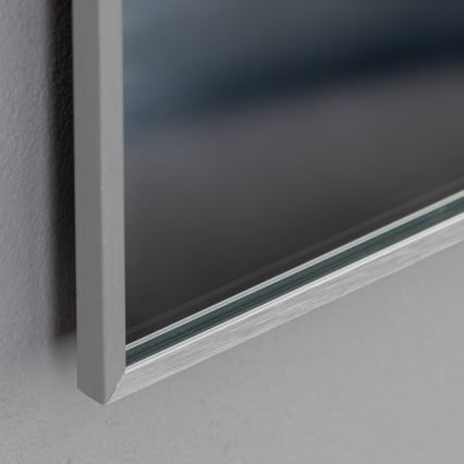 Brilagi - Oglindă de baie LED DESIO LED/24W/230V 60x60 cm argintie IP44 CRI 90 reglabilă + CCT