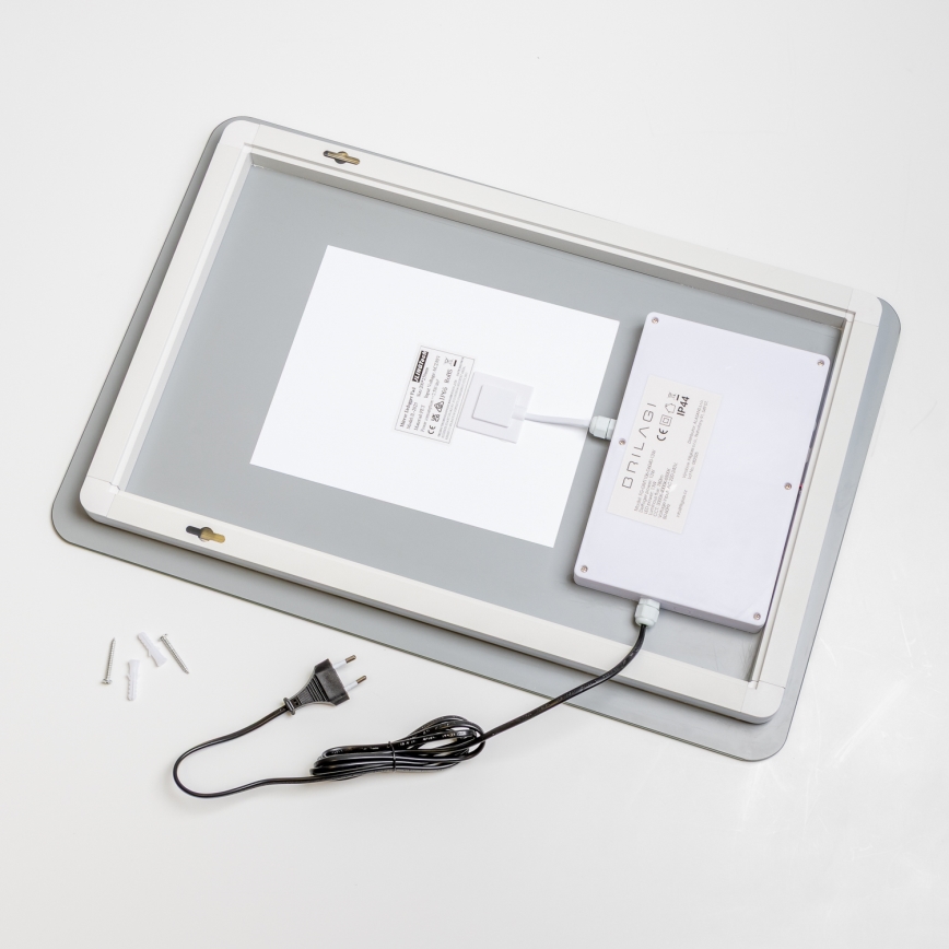 Brilagi - Oglindă de baie încălzită DIANA LED/13W/230V 60x40 cm IP44 CRI 90 dimerizabilă + CCT