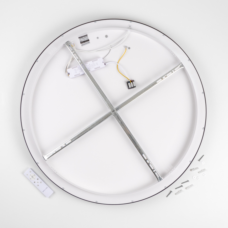 Brilagi - Plafonieră LED dimabilă FALCON II LED/108W/230V, 3000-6500K, Ø 80 cm, negru + telecomandă