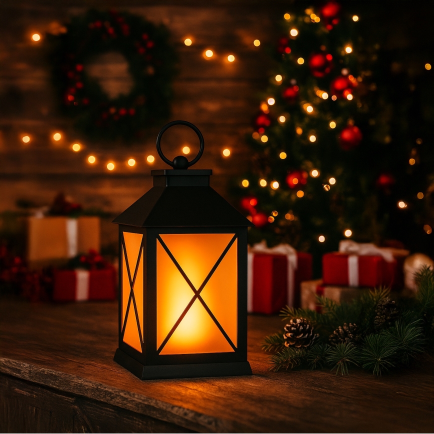 Brilagi - Felinar LED de Crăciun, 2x AA