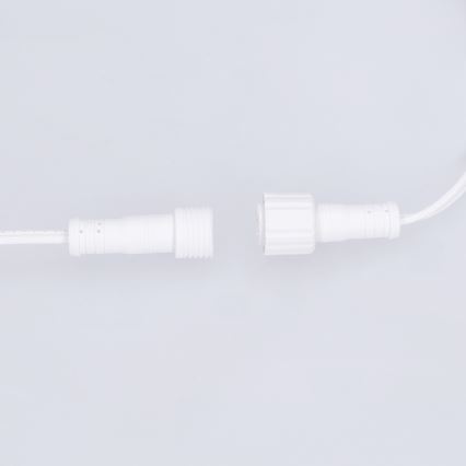 Brilagi - Ghirlandă LED decorativă pentru exterior GIRLANDA 10xE12/0,6W/230V 8m alb IP44 alb cald