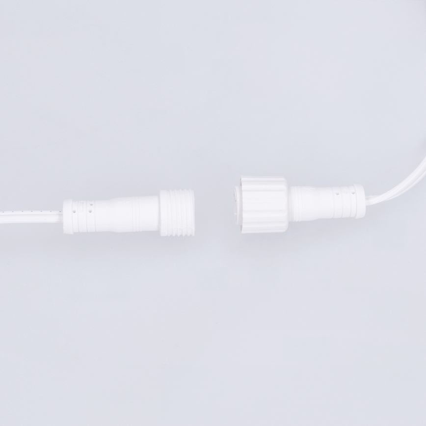 Brilagi - Ghirlandă LED decorativă pentru exterior GIRLANDA 10xE12/0,6W/230V 8m alb IP44 alb cald