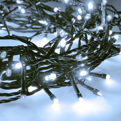 Brilagi - Ghirlandă LED de Crăciun pentru exterior 150xLED/8 funcții 18 m IP44 alb rece