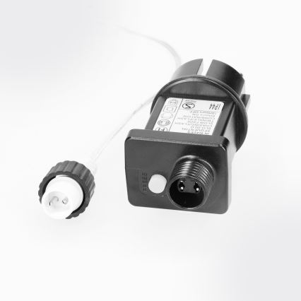 Brilagi - LED ghirlandă de Crăciun pentru exterior 200xLED/8 funcții 13m IP44 alb cald țurțuri