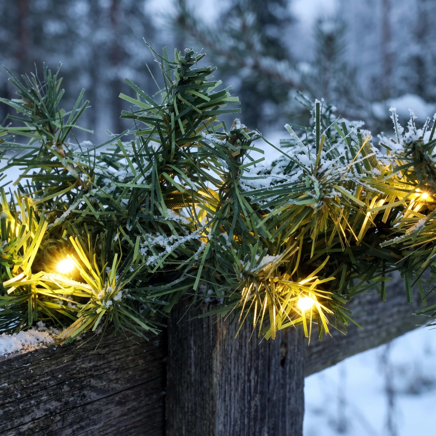 BRILAGI - Ghirlandă LED de Crăciun pentru exterior, 300 cm, alimentare 3xAA, IP44