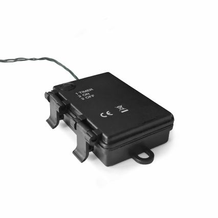 BRILAGI - Ghirlandă LED de Crăciun pentru exterior, 300 cm, alimentare 3xAA, IP44