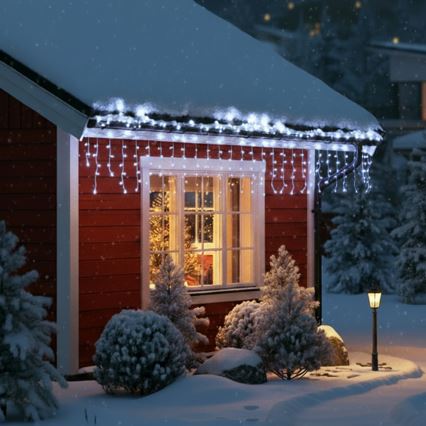 Brilagi - Ghirlandă LED de Crăciun pentru exterior 400xLED/8 funcții 23m IP44 alb rece