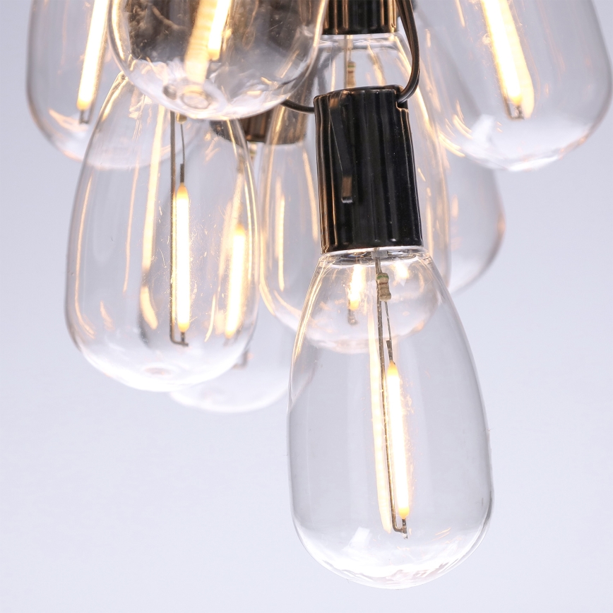 Brilagi - Ghirlandă LED de exterior pentru Crăciun 10xLED/3xAA 3,2m IP44 alb cald