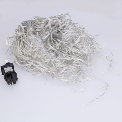 Brilagi - Ghirlandă LED de exterior pentru Crăciun, 400 LED, 8 funcții, 23 m, IP44, alb rece