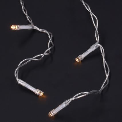 Brilagi - Ghirlandă LED de exterior pentru Crăciun 400xLED/8 funcții 23m IP44 alb cald
