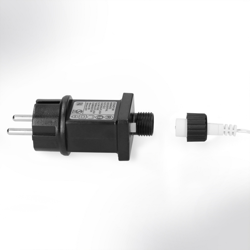 Brilagi - Ghirlandă LED de exterior pentru Crăciun 400xLED/8 funcții 23m IP44 alb cald