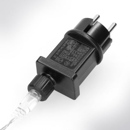 Brilagi - Ghirlandă LED exterior 5 m, 150 LED, IP44, alb cald, efect artificii