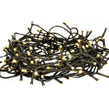 Brilagi - Ghirlandă LED pentru exterior 100xLED/8 funcții 13 m IP44 alb cald