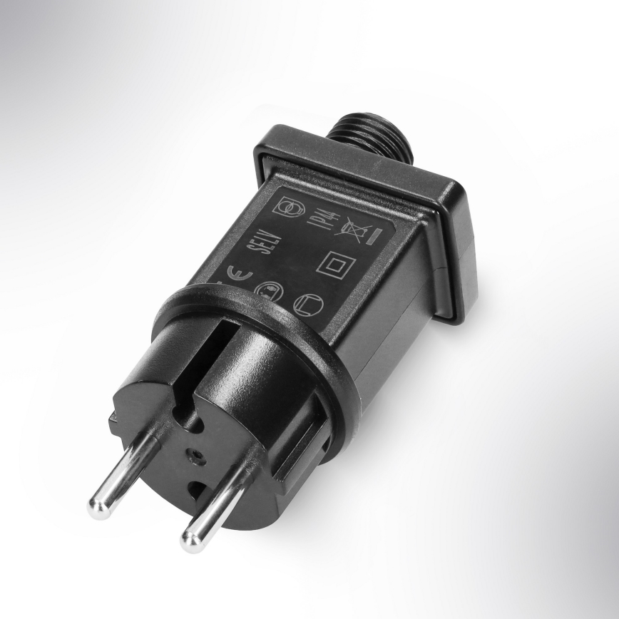 Brilagi - Ghirlandă LED pentru exterior, 150 LED, 5 m, IP44, alb rece, efect de artificii