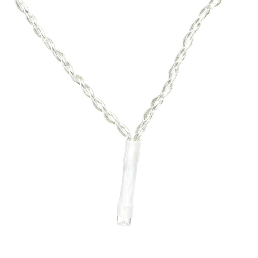 Brilagi - Ghirlandă LED pentru exterior, 200 LED, 8 funcții, 13x0,6m, IP44, alb rece