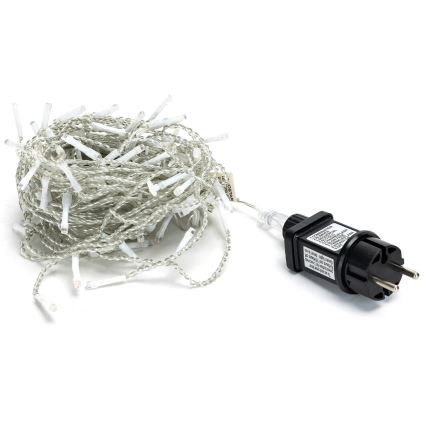 Brilagi - Ghirlandă LED pentru exterior, 200 LED, 8 funcții, 13x0,6m, IP44, alb rece