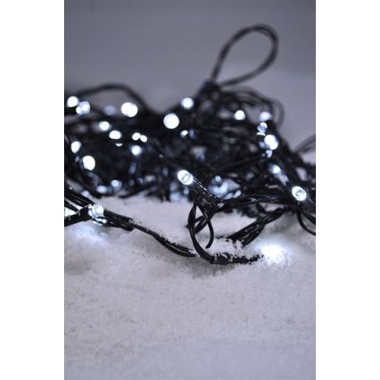 Brilagi - Ghirlandă LED pentru exterior, 300 LED, 8 moduri, 35 m, IP44, alb rece