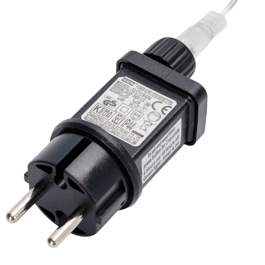 Brilagi - Ghirlandă LED pentru exterior, 400 LED, 8 funcții, 23 x 0,6 m, IP44, alb cald