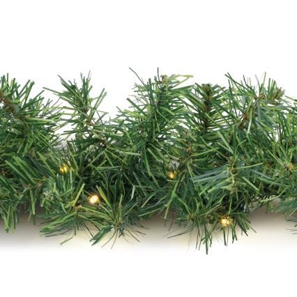 Brilagi - Ghirlandă LED pentru exterior, decorațiune de Crăciun, 300 cm, alimentare 3xAA, IP44