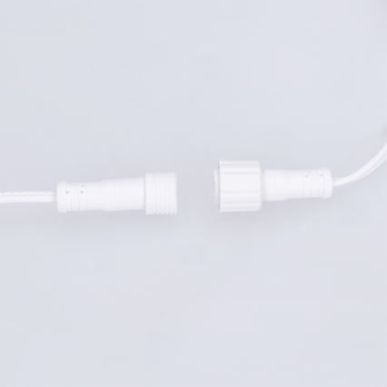 Brilagi - Ghirlandă LED decorativă de exterior GIRLANDA 25xE12/0,8W/230V 20m alb IP44 alb cald