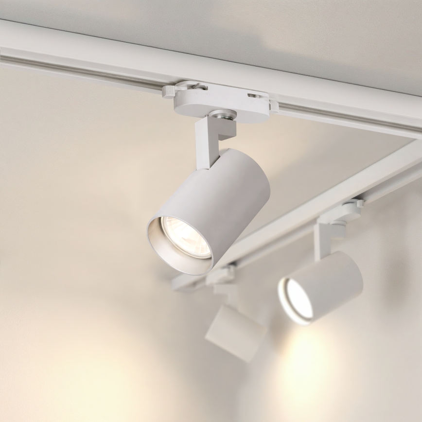 Brilagi HUSKY - Sistem de șină cu 6 spoturi GU10, 10 W, 230 V, alb