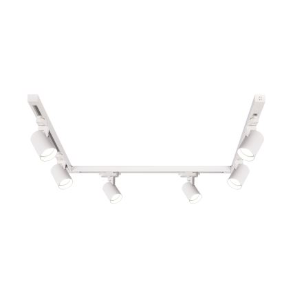 Brilagi HUSKY - Sistem de șină cu 6 spoturi GU10, 10 W, 230 V, alb