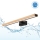 Brilagi - Iluminare LED 3 în 1 pentru oglindă de baie WOODY MIRROR LED/12W/230V 60 cm IP44 negru/stejar