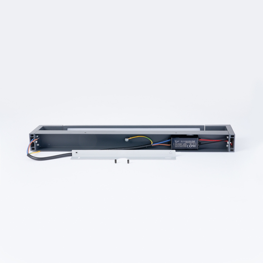 Brilagi - Lumină LED pentru oglindă de baie AQUA LINE, LED/12W/230V, 45 cm, IP44, antracit, CRI 90