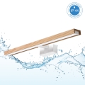 Brilagi - Iluminare LED pentru oglindă de baie 3 în 1 WOODY MIRROR LED/12W/230V 60 cm IP44 alb/stejar
