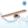 Brilagi - Iluminare LED pentru oglindă de baie 3 în 1 WOODY MIRROR LED/12W/230V 60 cm IP44 crom lucios/stejar cireș