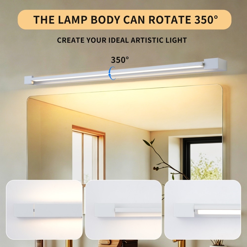 BRILAGI - Iluminare LED pentru oglindă de baie AQUA LINE LED/28W/230V 100 cm IP44 alb CRI 90