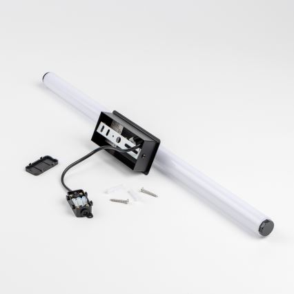 Brilagi - Aplică LED pentru oglindă de baie DIANA, 10 W, 230 V, 60 cm, IP44, negru
