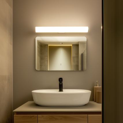 Brilagi - Lampă LED pentru oglindă de baie TUBE LED/15W/230V 3000/4000/6500K IP44 crom lucios