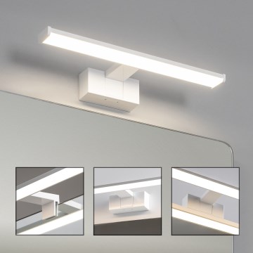 Brilagi - Iluminare LED pentru oglindă de baie VESTRA, 3 în 1, 8W/230V, 40 cm, IP44, alb