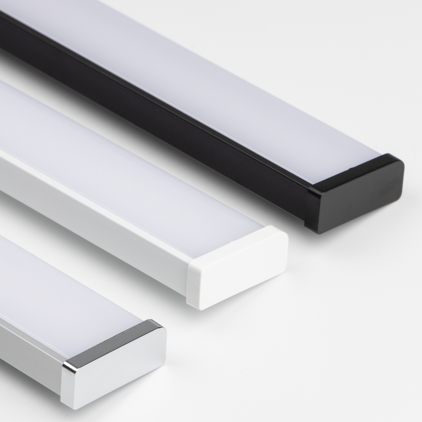 Brilagi - Lumină LED 3 în 1 pentru oglindă de baie VESTRA LED/15W/230V 80 cm IP44 crom lucios