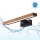 Brilagi - Iluminare LED pentru oglindă de baie WOODY MIRROR 3-în-1 LED/8W/230V 40 cm IP44 negru/stejar