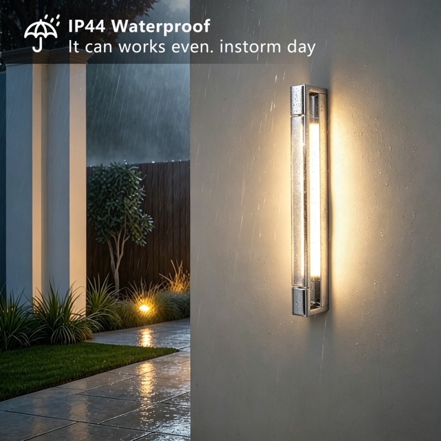 BRILAGI - Iluminare LED pentru oglindă de baie AQUA LINE LED/12W/230V 45 cm IP44 crom lucios CRI 90