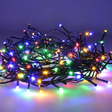 Brilagi - Instalație luminoasă de exterior cu LED pentru Crăciun 300xLED/8 funcții 35 m IP44 multicolor