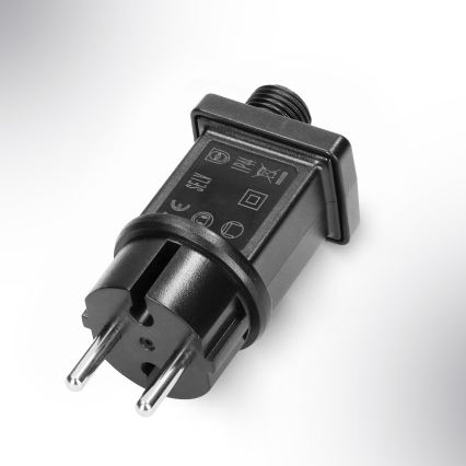 Brilagi - Instalație luminoasă LED de exterior pentru Crăciun, 150 LED, 5 m, IP44, alb cald, efect de artificii