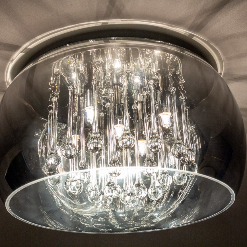 Brilagi - Plafonieră LED cu cristale JEWEL 5xG9/42W/230V Ø 40 cm