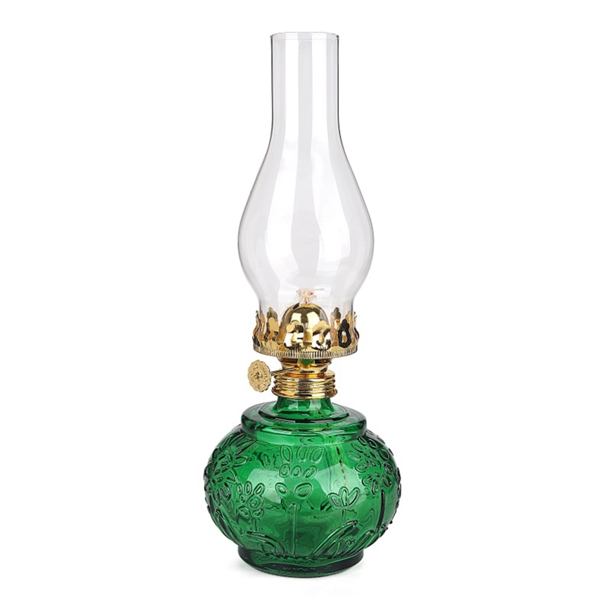 Brilagi - Lampă cu kerosen MERLIN verde