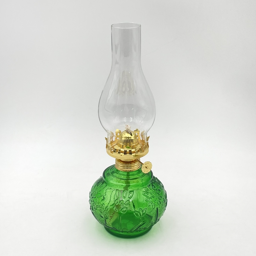 Brilagi - Lampă cu kerosen MERLIN verde