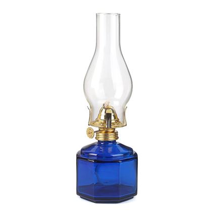 Brilagi - Lampă cu petrol MERLIN, albastră