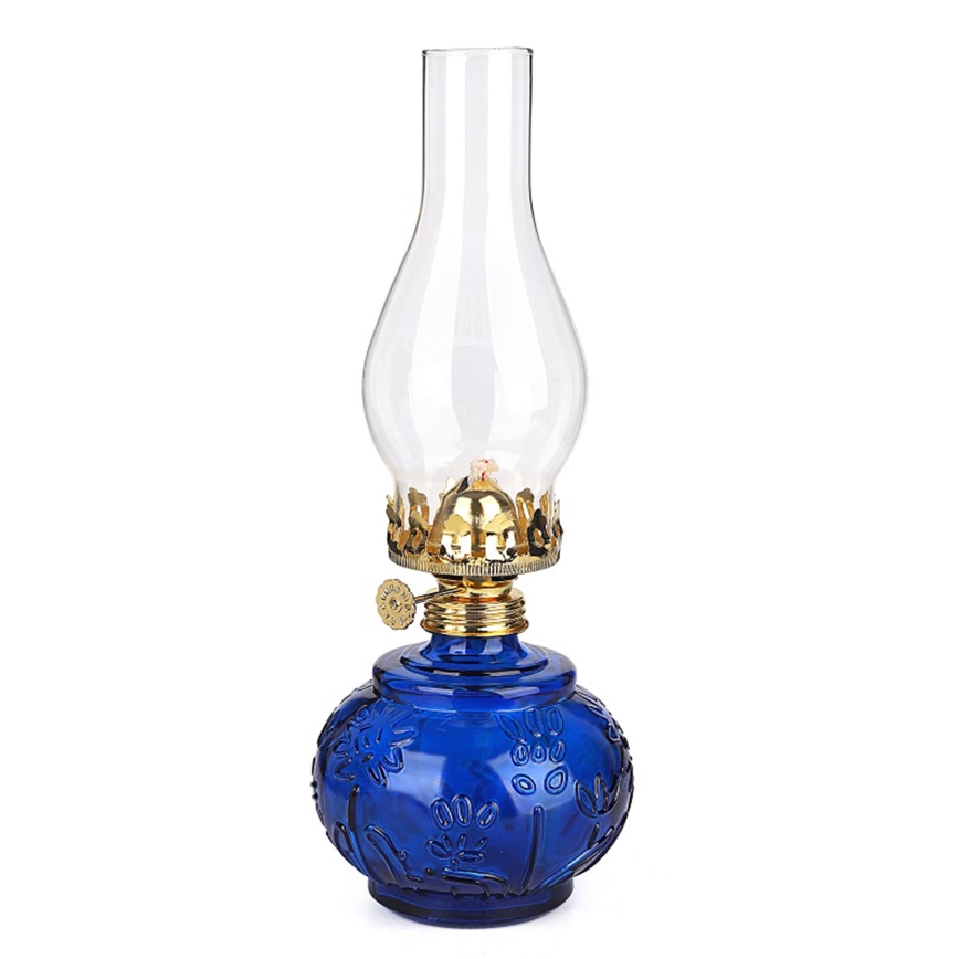 Brilagi - Lampă cu petrol MERLIN, albastră