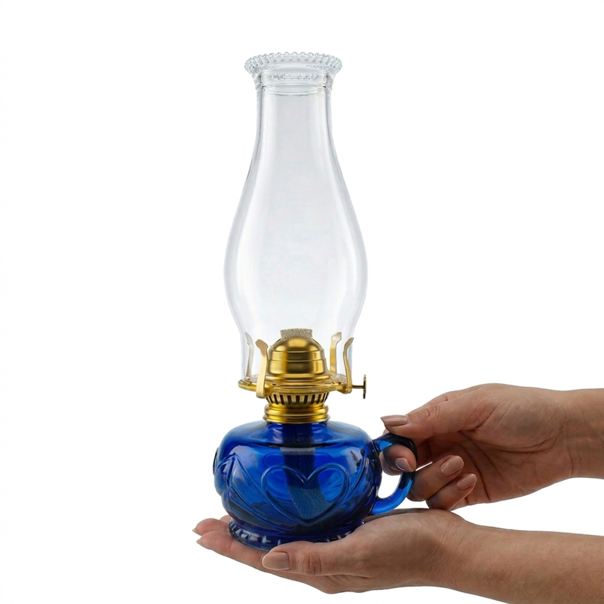 Brilagi - Lampă cu petrol MERLIN, albastră