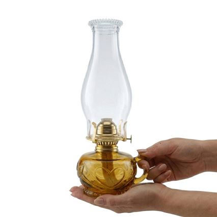 Brilagi - Lampă cu petrol MERLIN portocalie