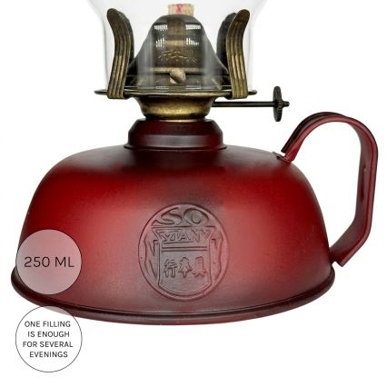 Brilagi - Lampă cu petrol MERLIN roșie