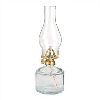 Brilagi - Lampă cu petrol MERLIN transparentă